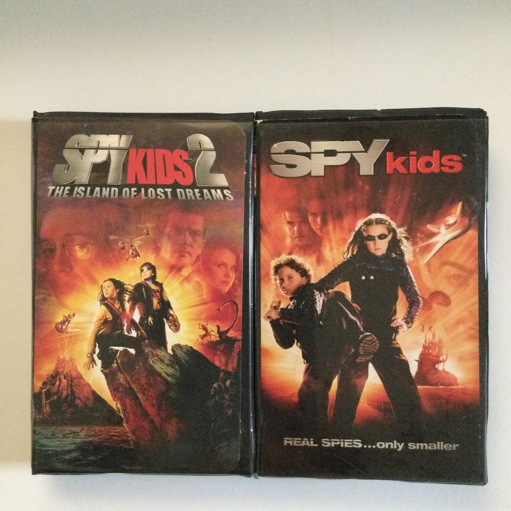 Spykid and Spykid2 VHS kids movie